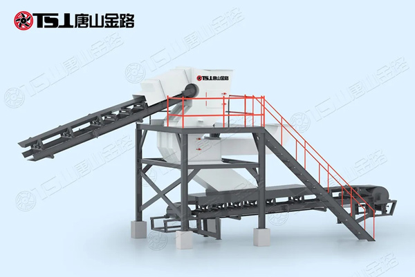 唐山金路機制砂選粉機，解決機制砂含粉量問題